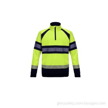 High Visibility Fluorescent Reflective Safety T-Shirts